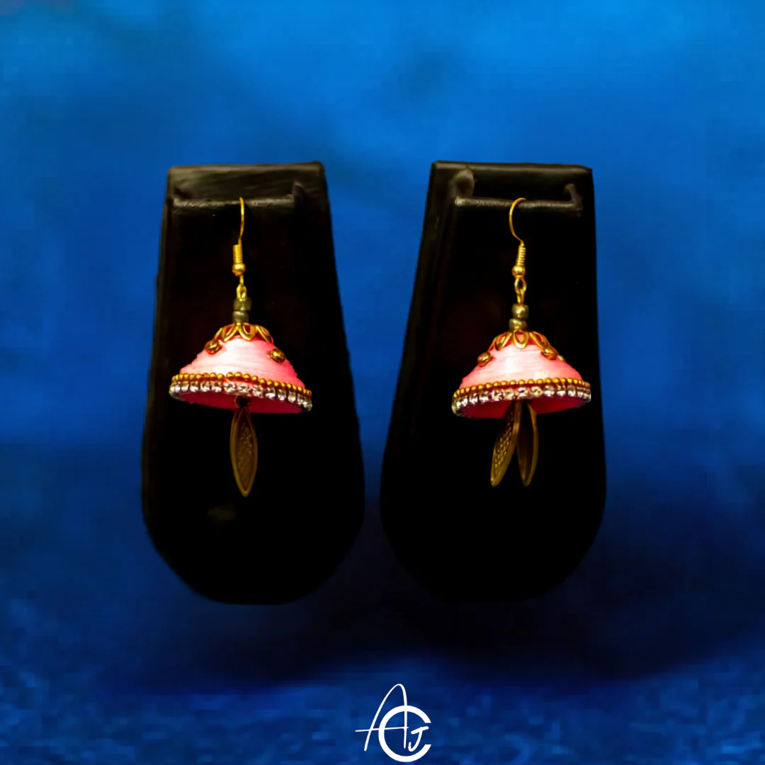 Statement  Jhumka : Handmade - Image 4
