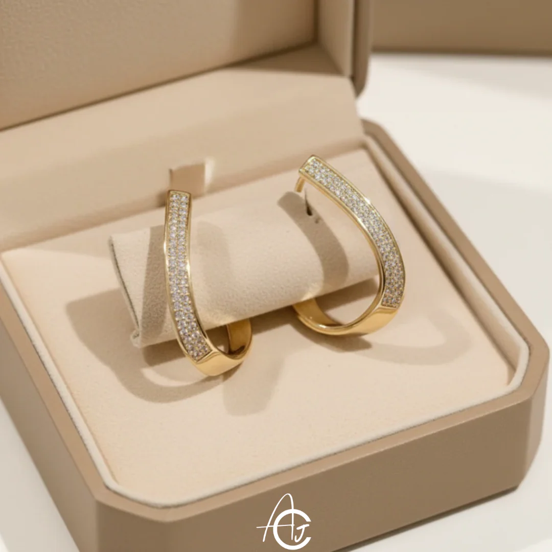 Bling Twist Earrings - Image 3