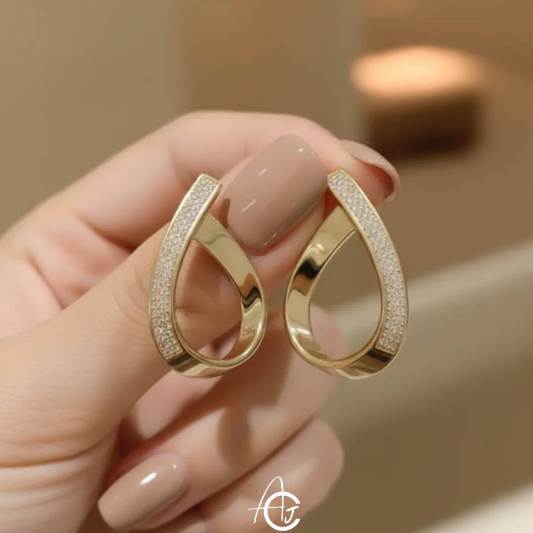 Bling Twist Earrings - Image 5