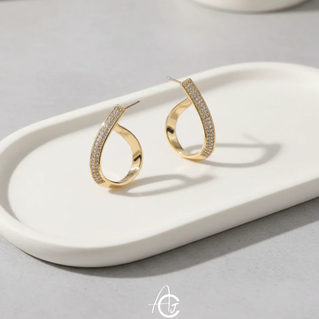 Bling Twist Earrings - Image 6