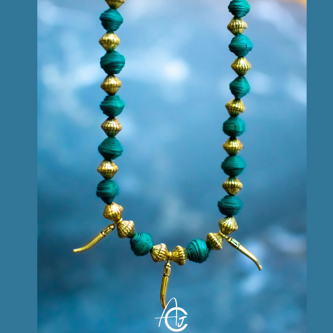 Beads Necklace Set : Handmade - Image 5