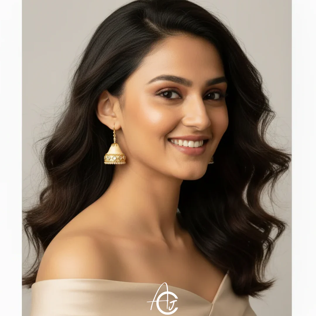 Satement Jhumka : Handmade - Image 3