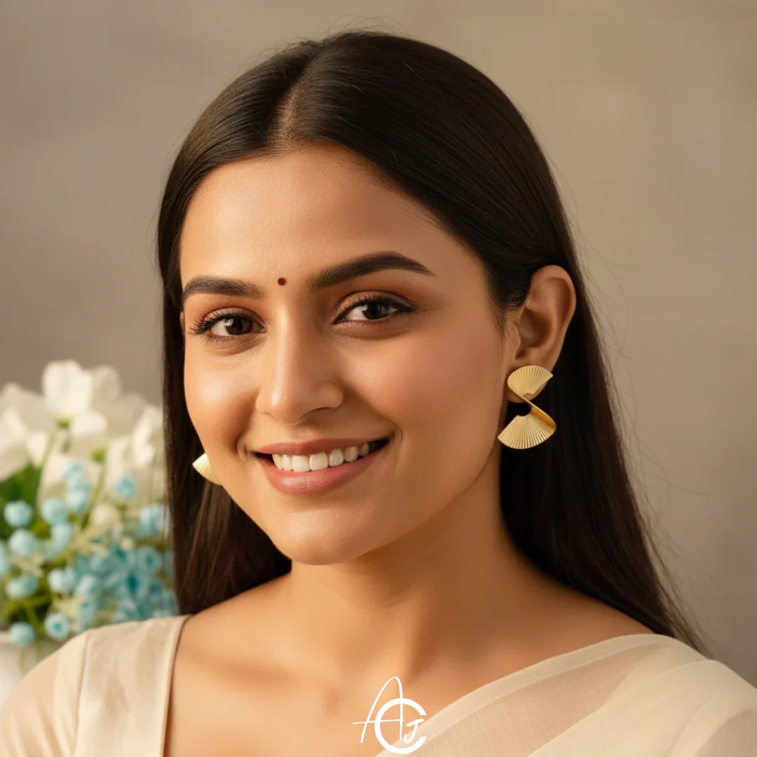 Twist Statement Earrings - Image 4