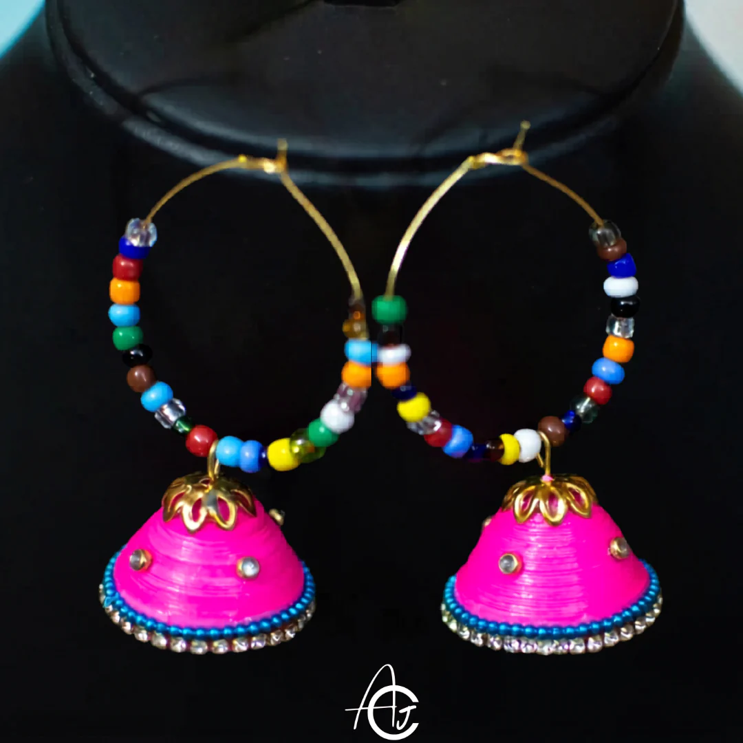 Satement Jhumka : Handmade - Image 4