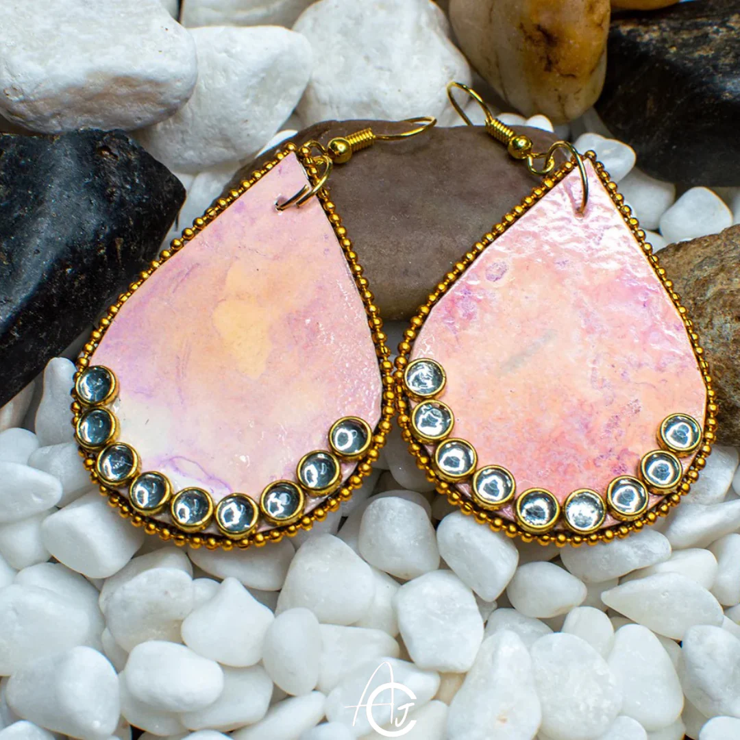 Fluid Earrings : Handmade - Image 5