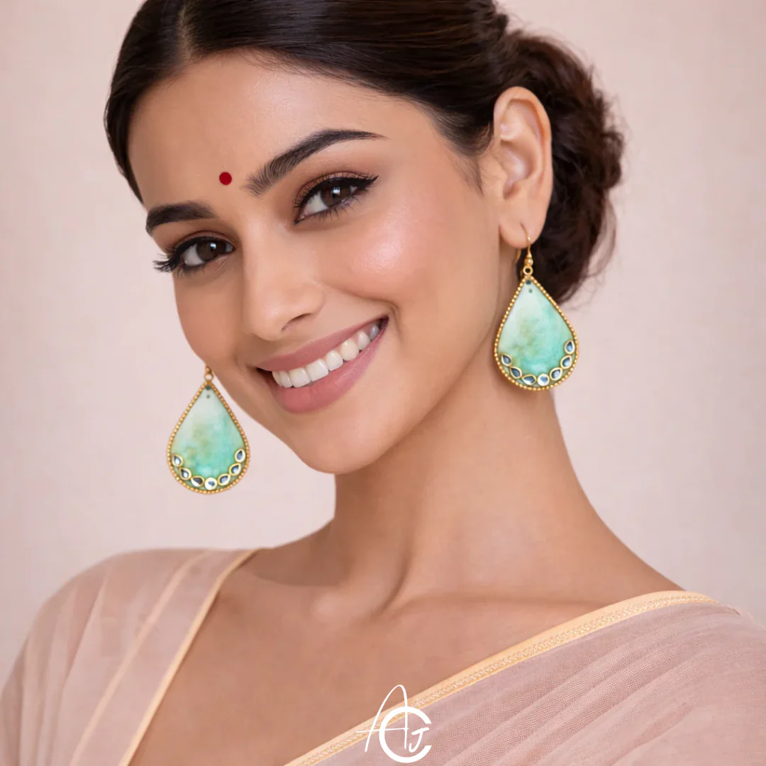 Fluid Earrings : Handmade - Image 3