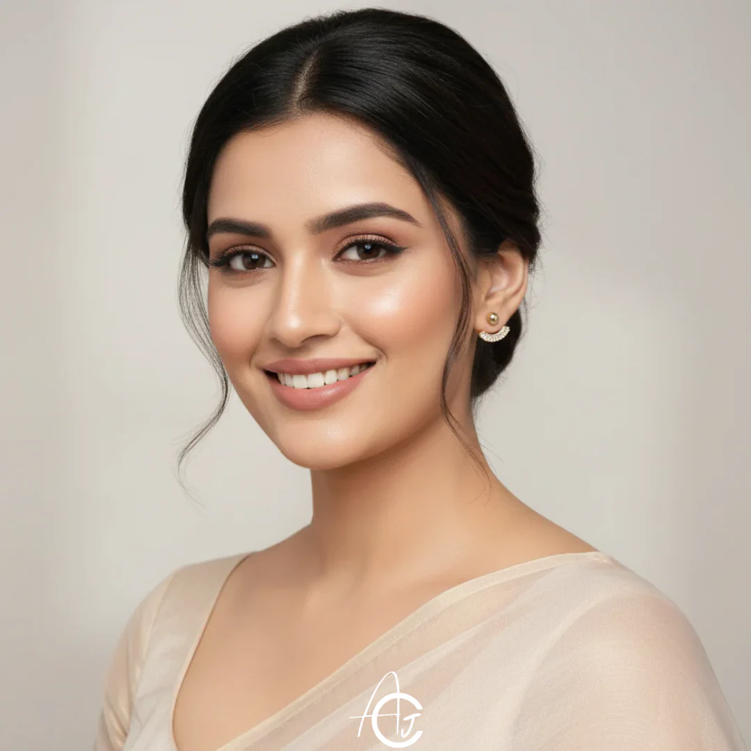 Minimalistic Crystal Earrings - Image 4