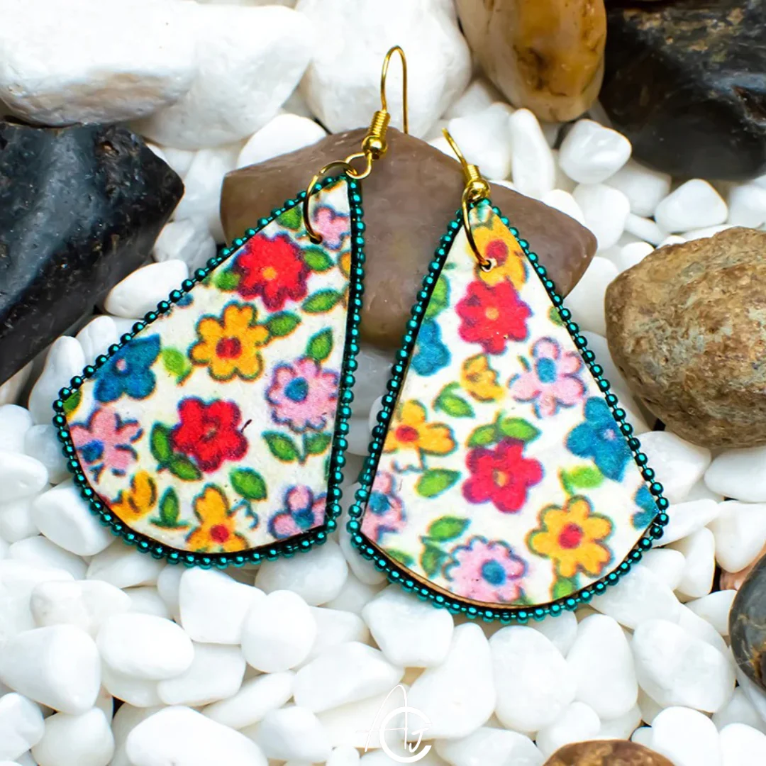 Statement Earrings : Handmade - Image 5