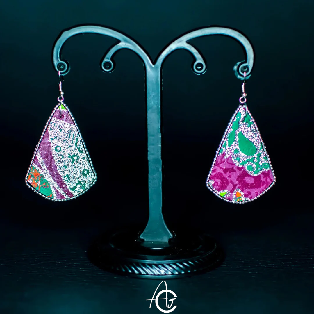 Statement Earrings : Handmade - Image 4