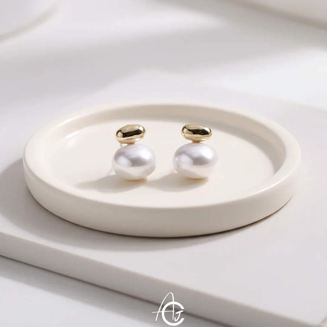Pearl Earrings - Image 5
