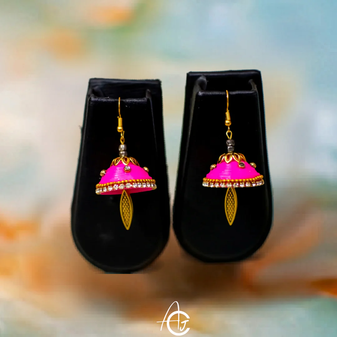 Statement i Jhumka : Handmade - Image 4