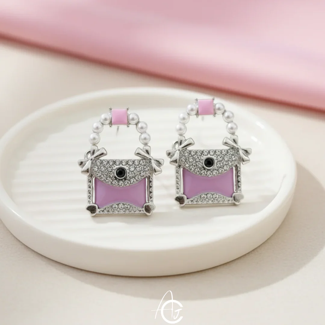 Pretty Purse Earrings - Image 3