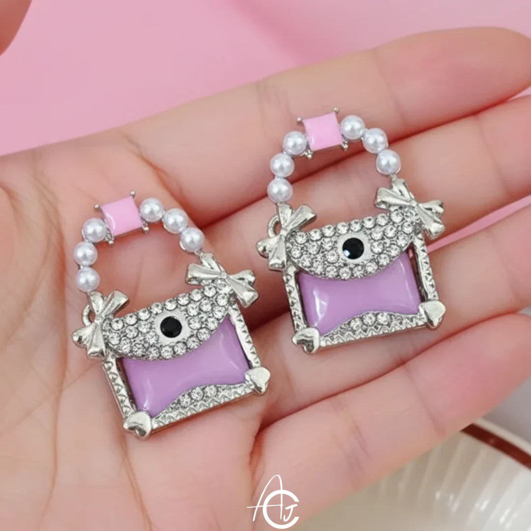 Pretty Purse Earrings - Image 5