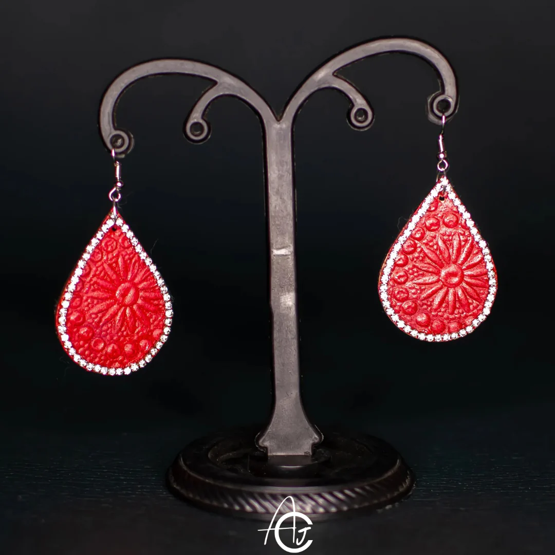 Statement Earrings : Handmade - Image 4