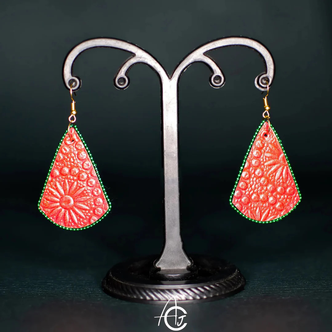 Statement Earrings : Handmade - Image 4