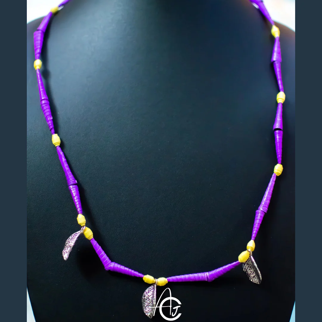 Beads Necklace : Handmade - Image 4