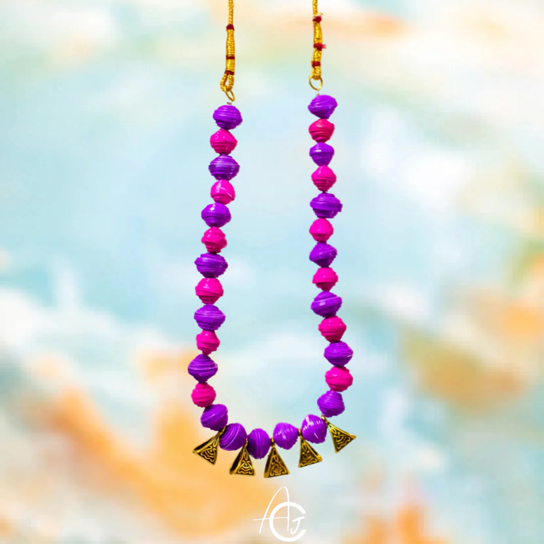 Beads Necklace Set : Handmade - Image 6