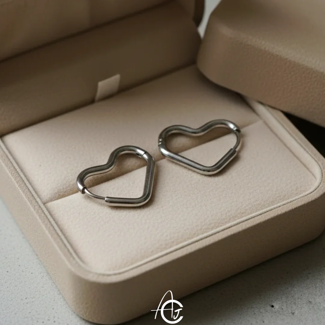 Heart Earrings - Image 3