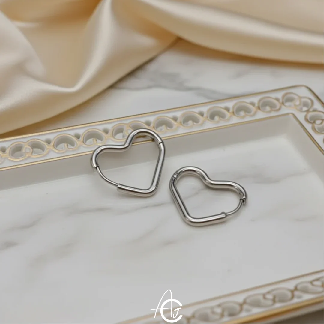 Heart Earrings - Image 5