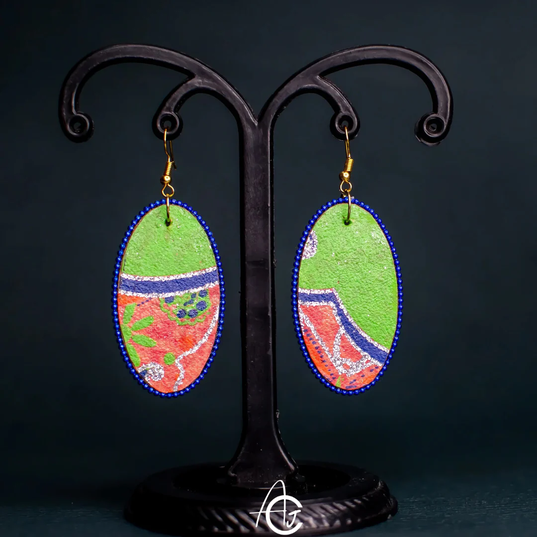 Statement Earrings : Handmade - Image 4