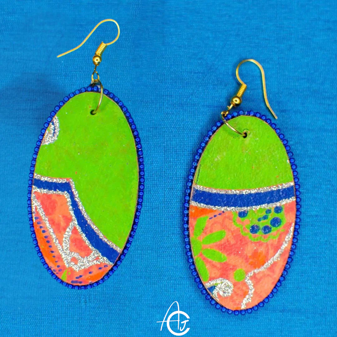 Statement Earrings : Handmade - Image 5