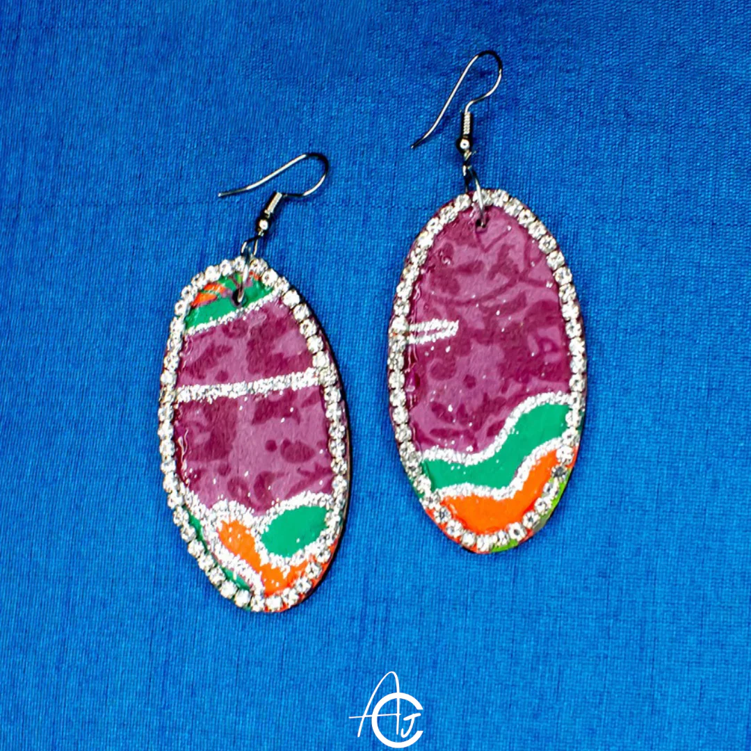 Statement Earrings : Handmade - Image 6