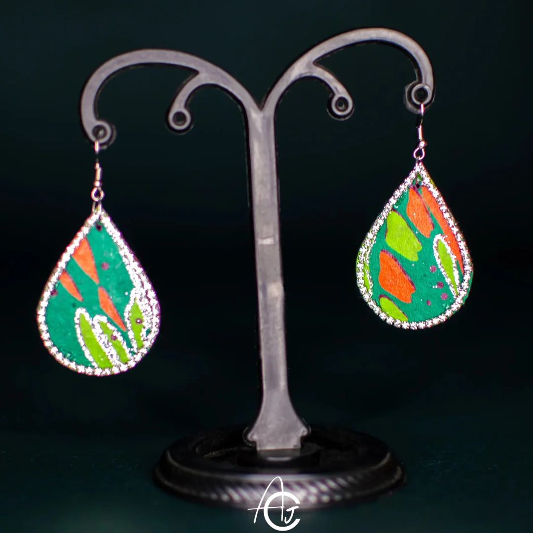 Statement Earrings : Handmade - Image 4