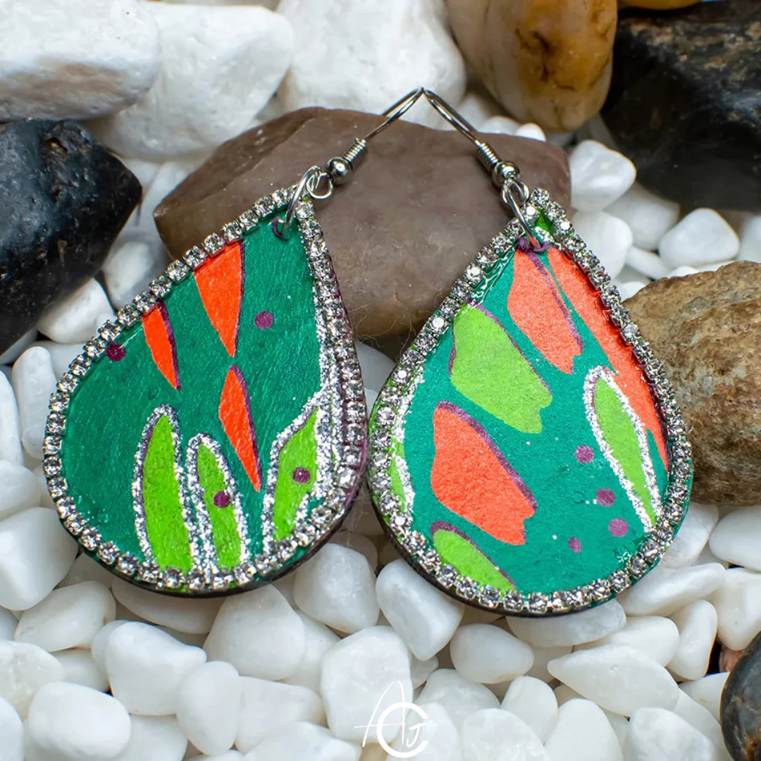 Statement Earrings : Handmade - Image 5