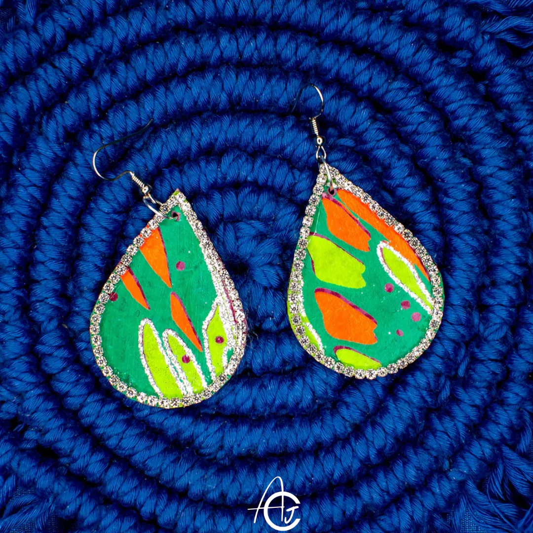 Statement Earrings : Handmade - Image 6
